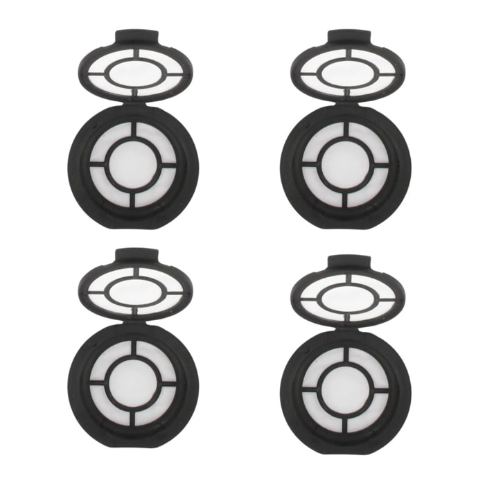 Ensemble de 4 capsules à café réemployables compatibles Senseo Fackelmann Petit Déjeuner