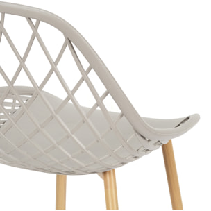 Chaise Exterieur Malaga Taupe