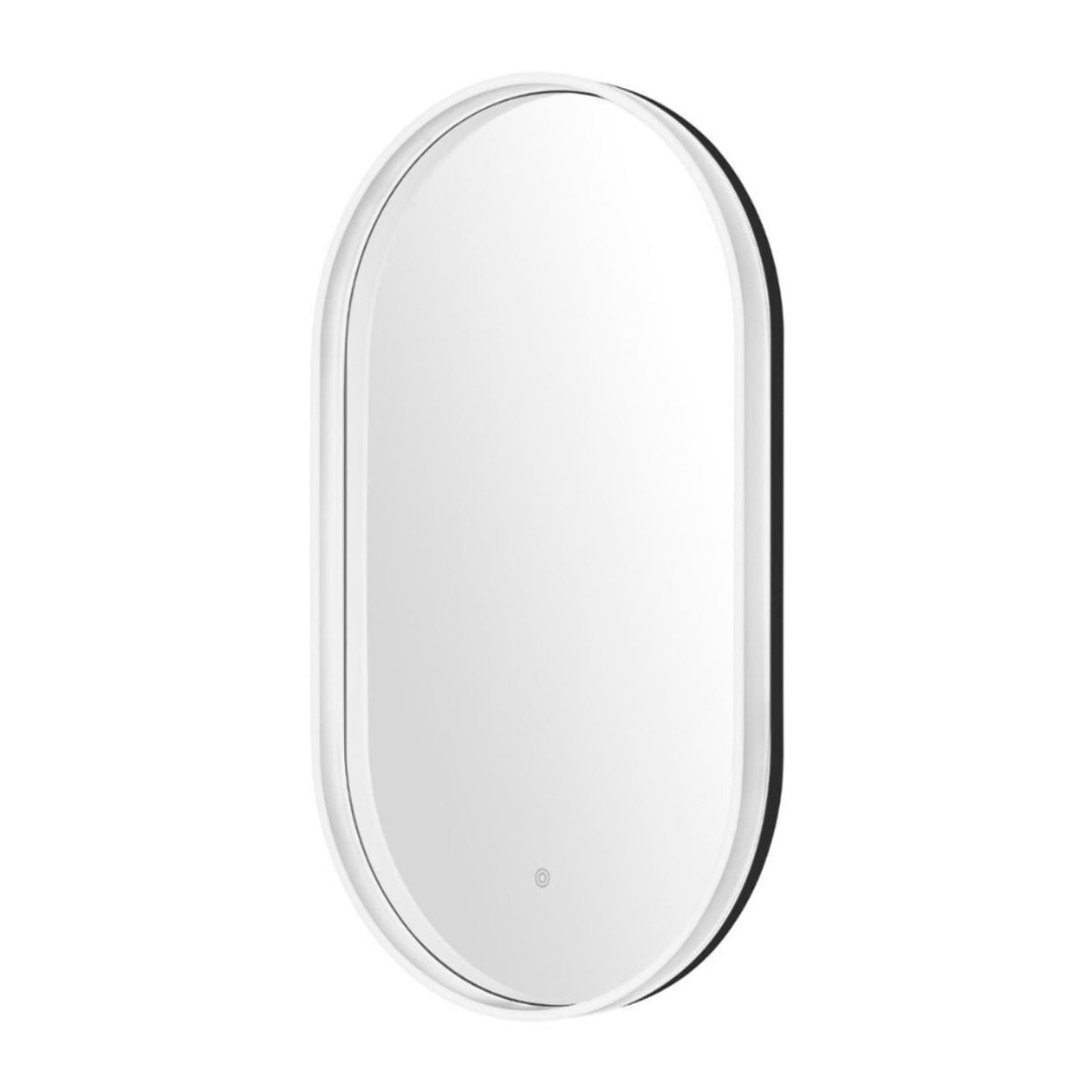 Miroir LED ovale 54 x 94 cm avec éclairage lumineux et capteur tactile Fusion SAT (SATZFULED5494)