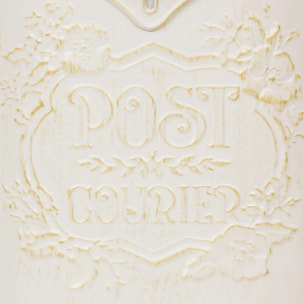 Boite aux lettres "Tino" blanc chaud H40,5cm