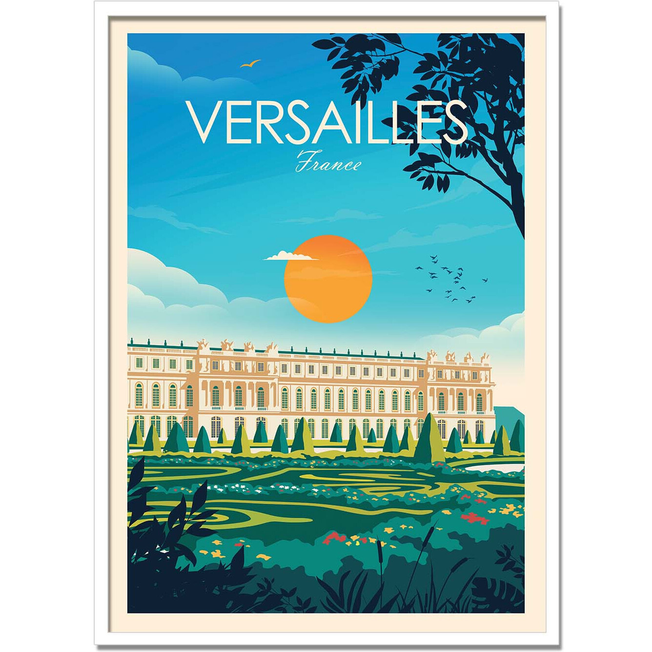 Affiche - Versailles France - Studio Inception