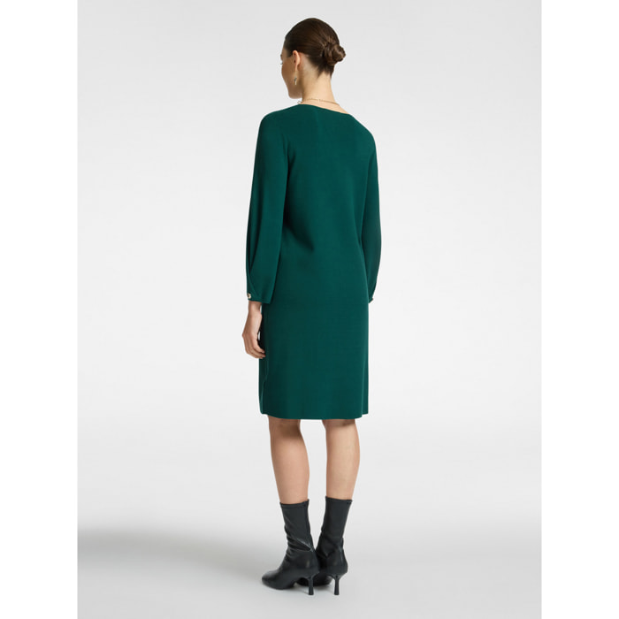 Elena Mirò - Abito in tricot - Verde