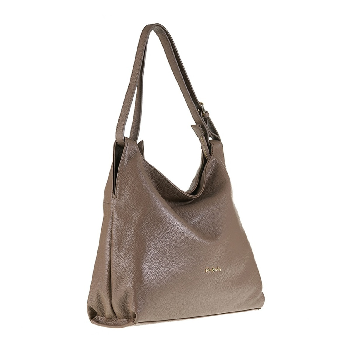 Borsa a spalla da donna Made in Italy - Modello Divina - 100% pelle - 36.0 x 31.0 x 12.0 cm