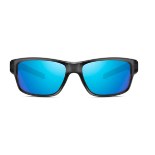 Occhiali da sole PALO ALTO SANDBOARD - Grigio mate / Polarizada revo blu