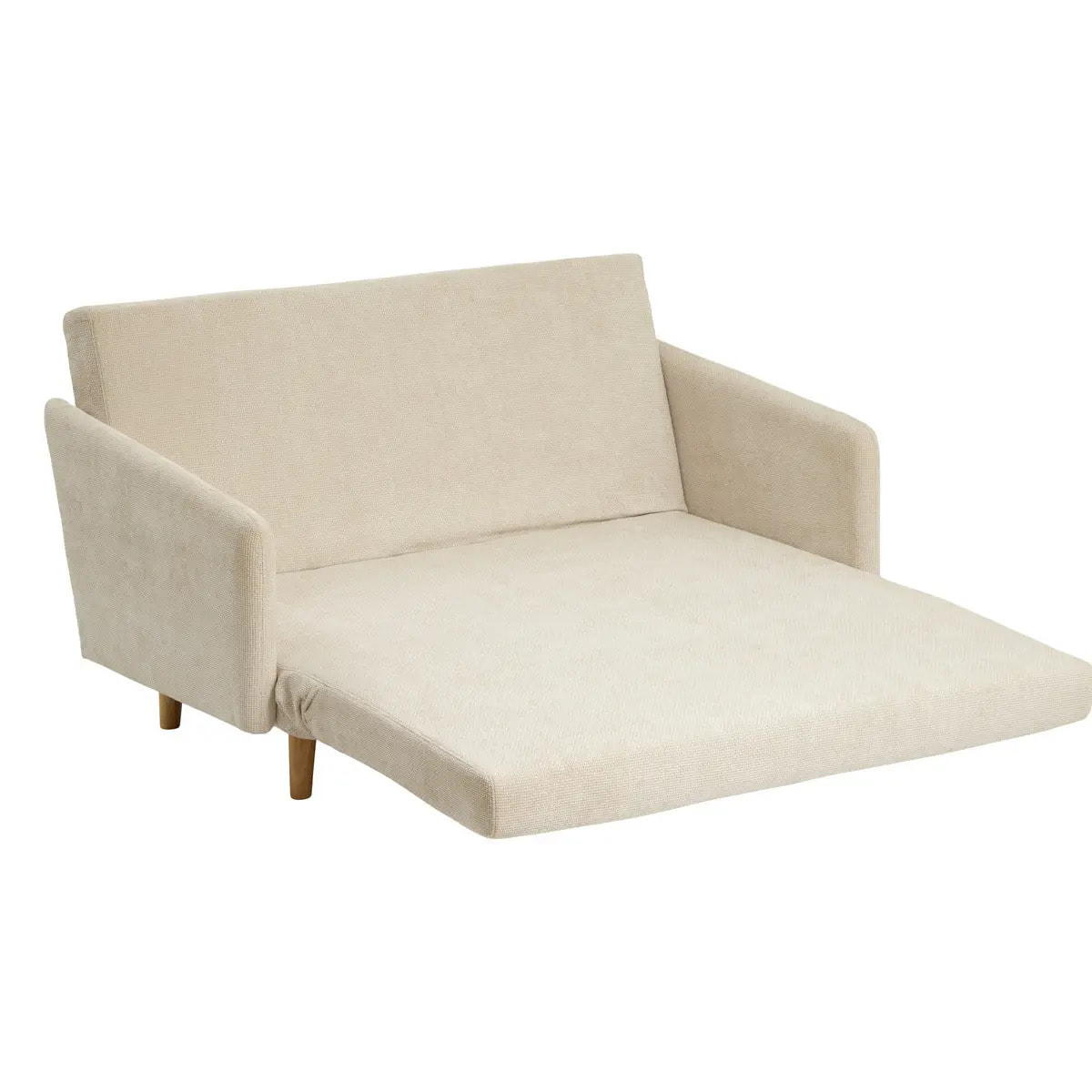 Canapé clic-clac Milo 2 places beige