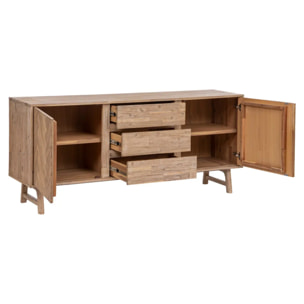 Buffet 2 portes "Aeris" acacia 180x80cm