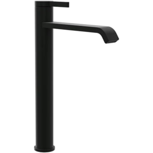 Mitigeur lavabo surélevé Dawn sans tirette Noir mat