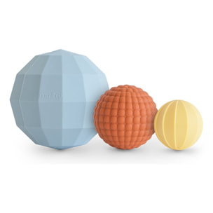 Mushie Pack 3 Esferas Sensoriales Solid