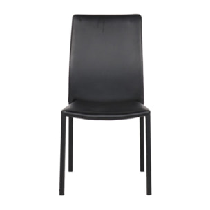 Chaise en simili empilables - 3 coloris - SANDY 2