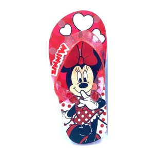 Ciabatta Infradito Minnie Rossa Lei Disney Rosa