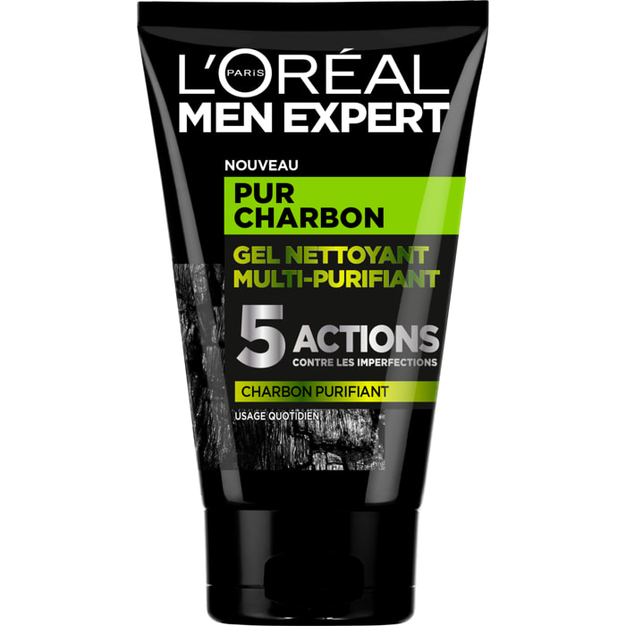 Gel Nettoyant Multi-Purifiant Pur Charbon