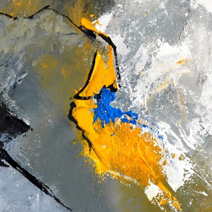 Tableau art abstrait nuances de gris Tableau plexiglas