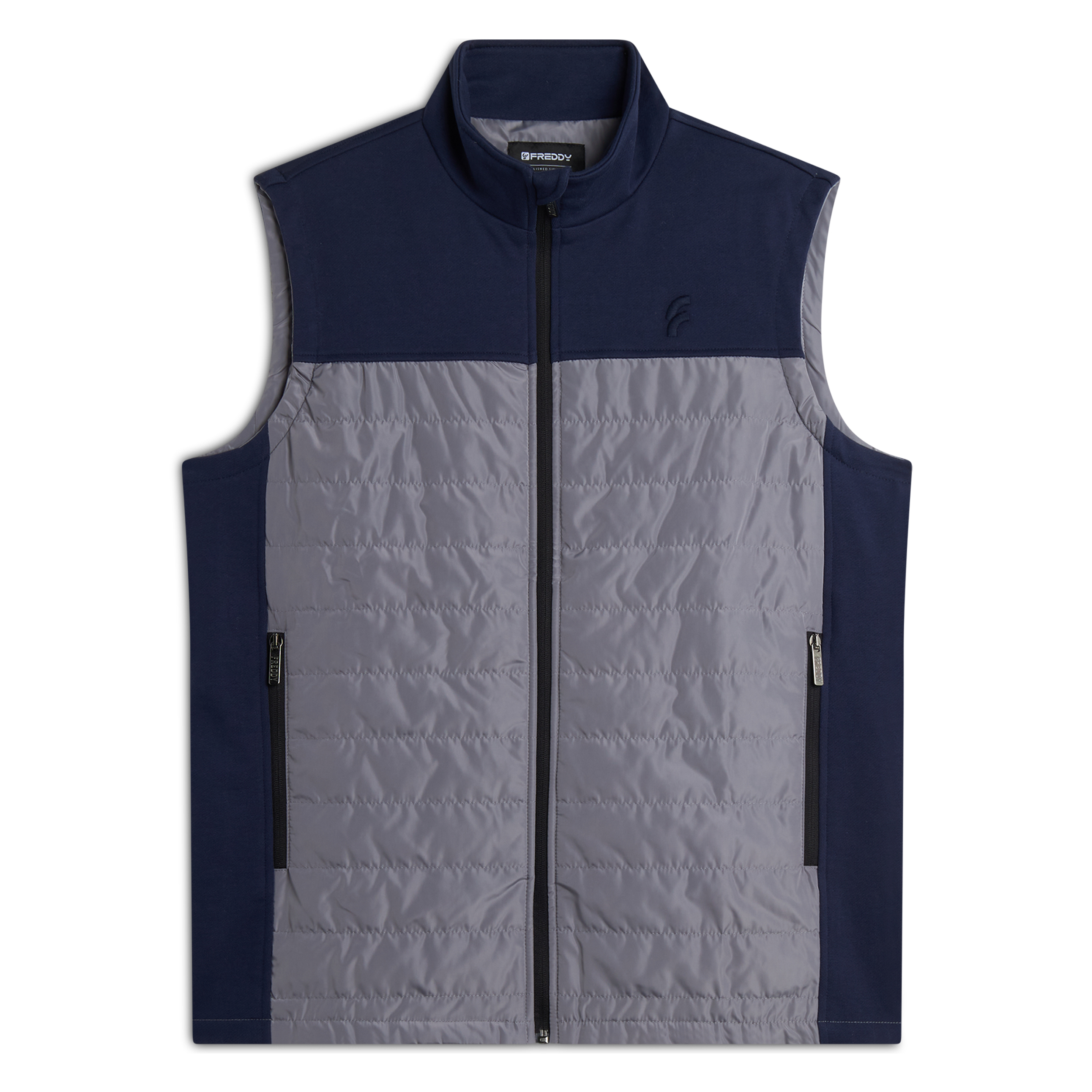 Gilet Uomo Biolore con Imbottitura Leggera e chiusura Zip