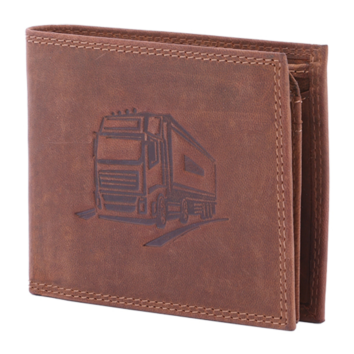 Portafoglio  da uomo In Vera pelle Made in Italy 9,5x12,5x2,5 cm