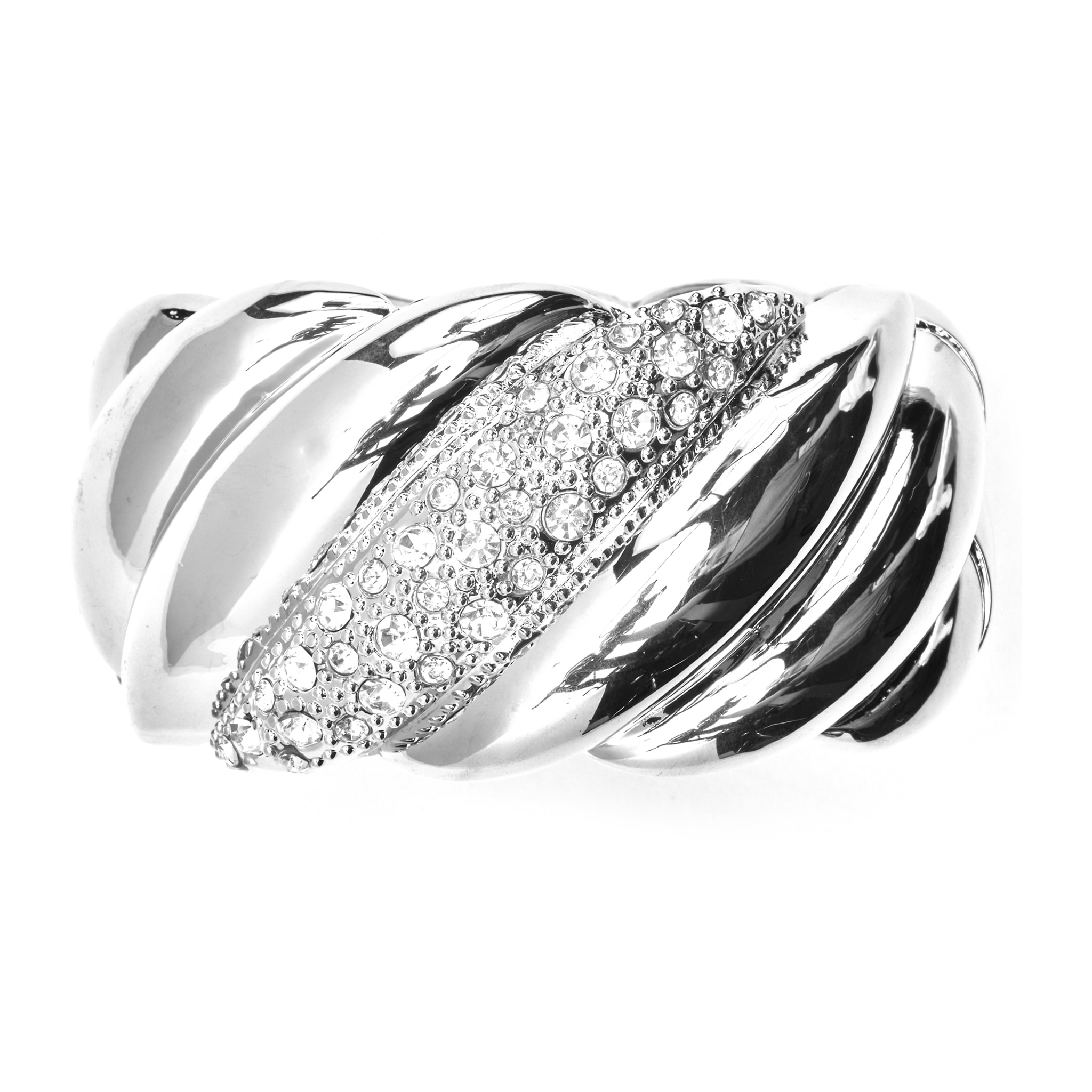 Pulsera con Circonita Brillante acabado plata