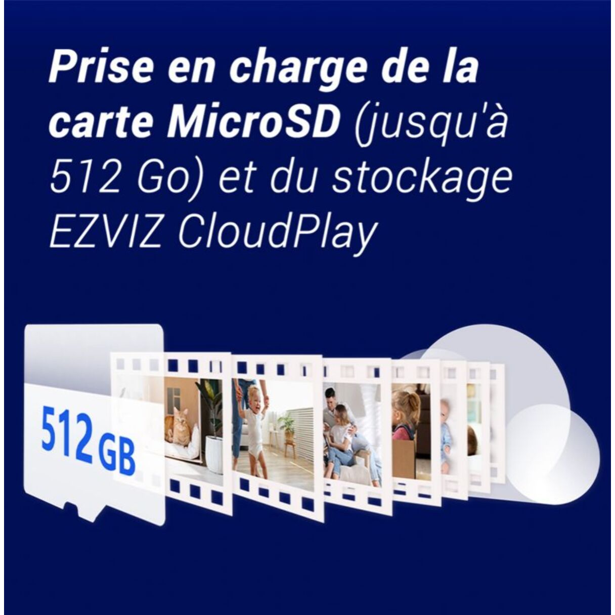 Caméra de surveillance EZVIZ H6c Pro 4K