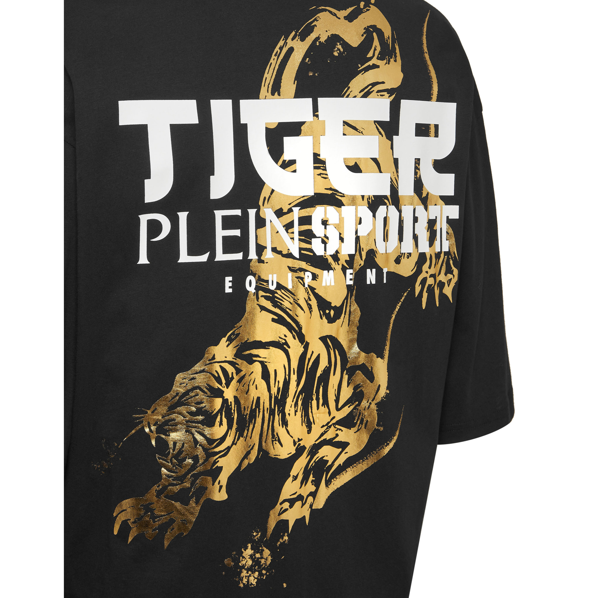 PLEIN SPORT T-Shirt Round Neck TIGER TOKYO