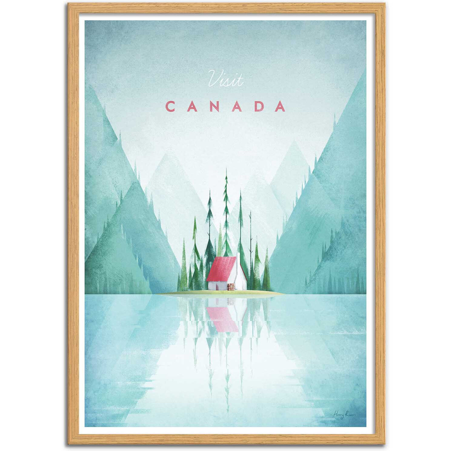 Affiche - Visit Canada - Henry Rivers
