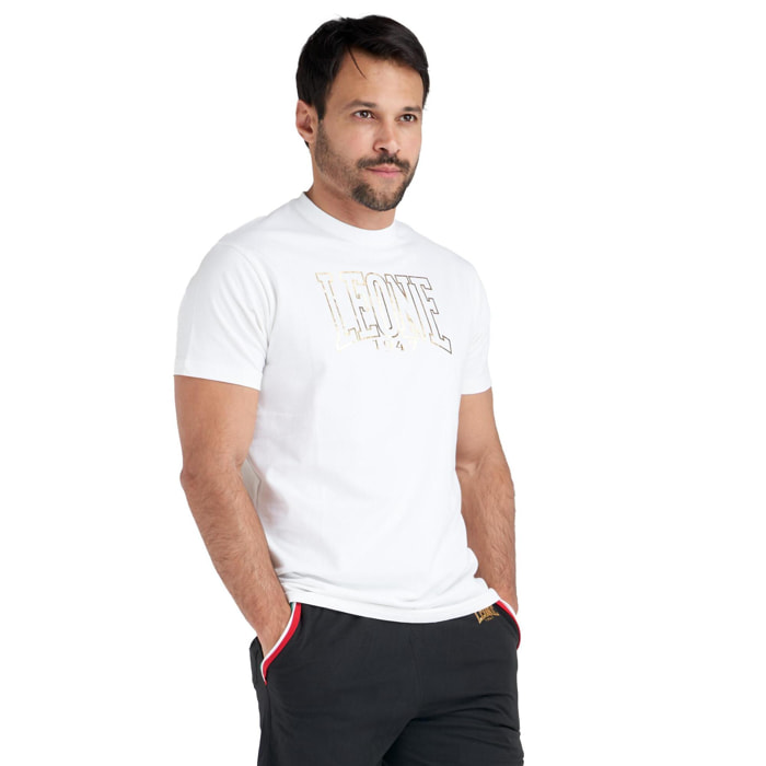 Camiseta de manga corta para hombre Gold Edition con logo grande