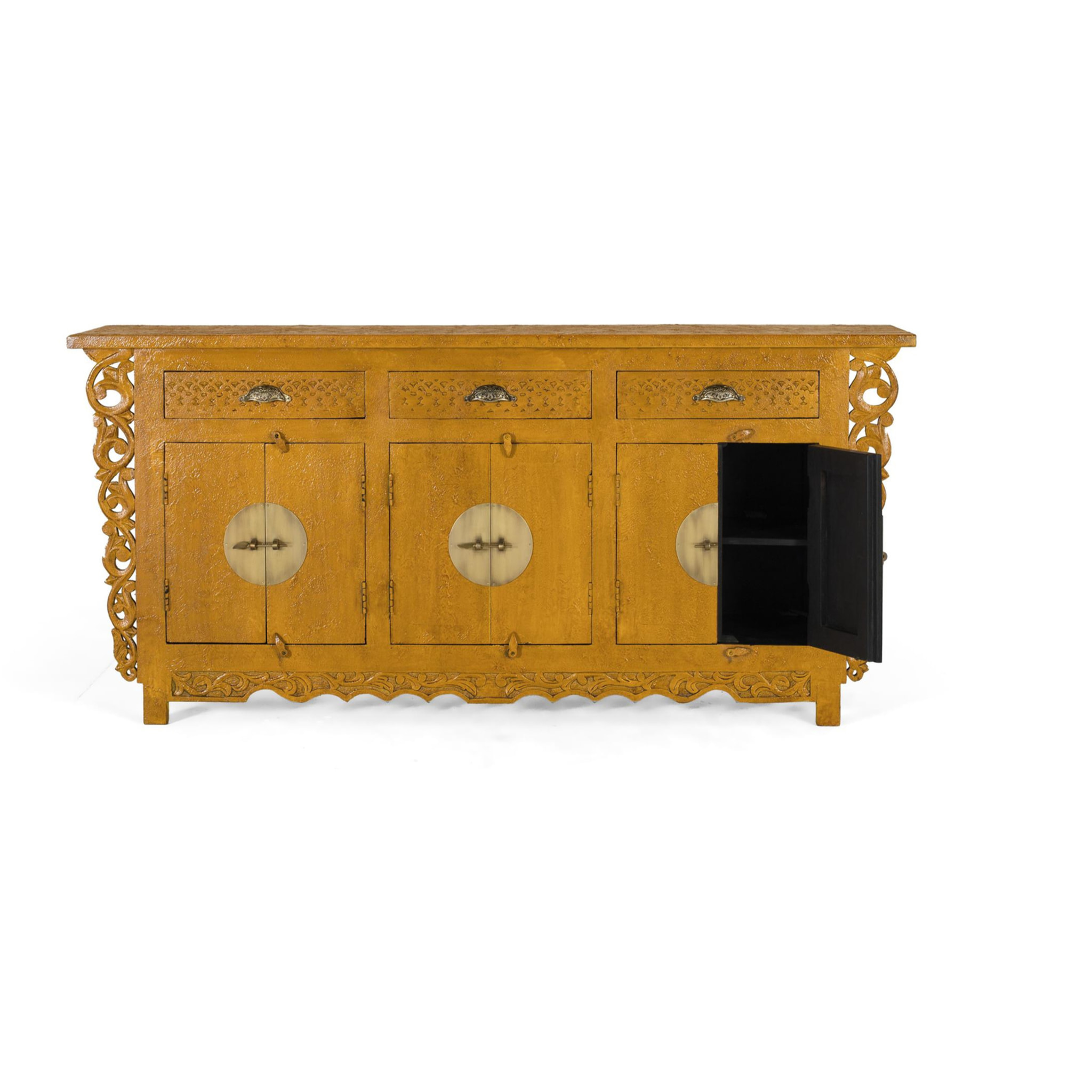 Aparador de Madera de Mango Estilo Oriental