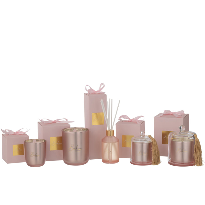 J-Line Bâtonnets parfumés Bonheur - paraffine - rose