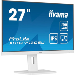 Ecran PC IIYAMA PROLITE XUB2792QSU-W6 27'' Plat IPS