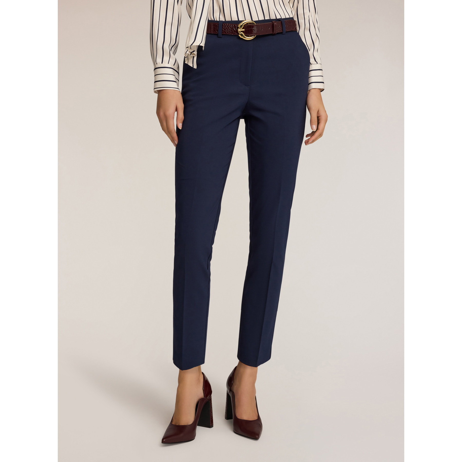 Motivi - Pantalones regulares - Azul