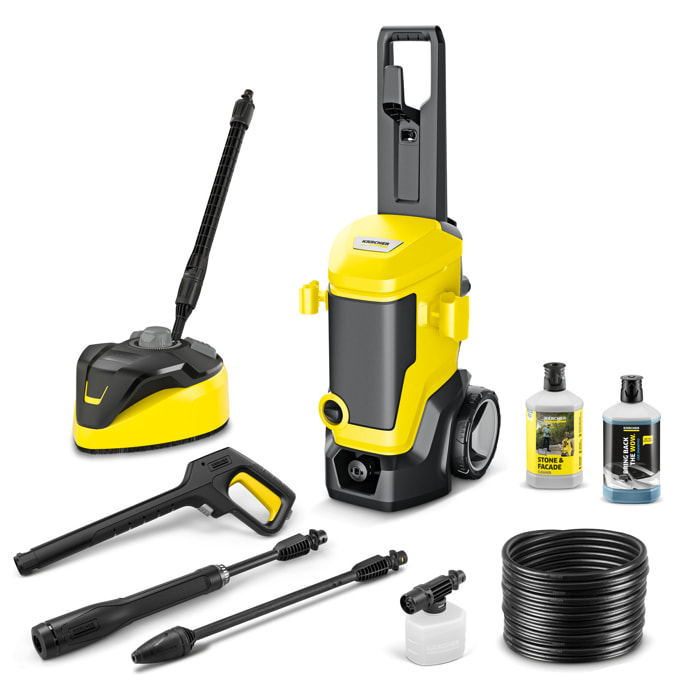 Nettoyeur haute pression Karcher K 7 WCM FJ Home - Pression 180 bar- Débit 600 l/h- rotabuse- canon à mousse- Kit Home inclus