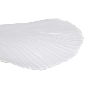 Suspension en papier maché "Tehani" blanc D57cm