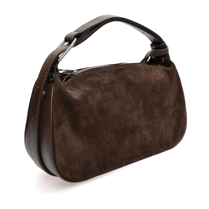 Borsa a tracolla Anna Luchini Marrone