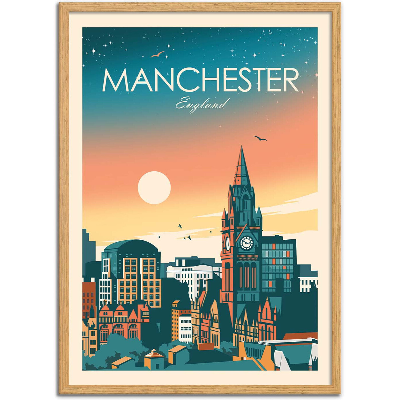 Affiche - Manchester - Studio Inception