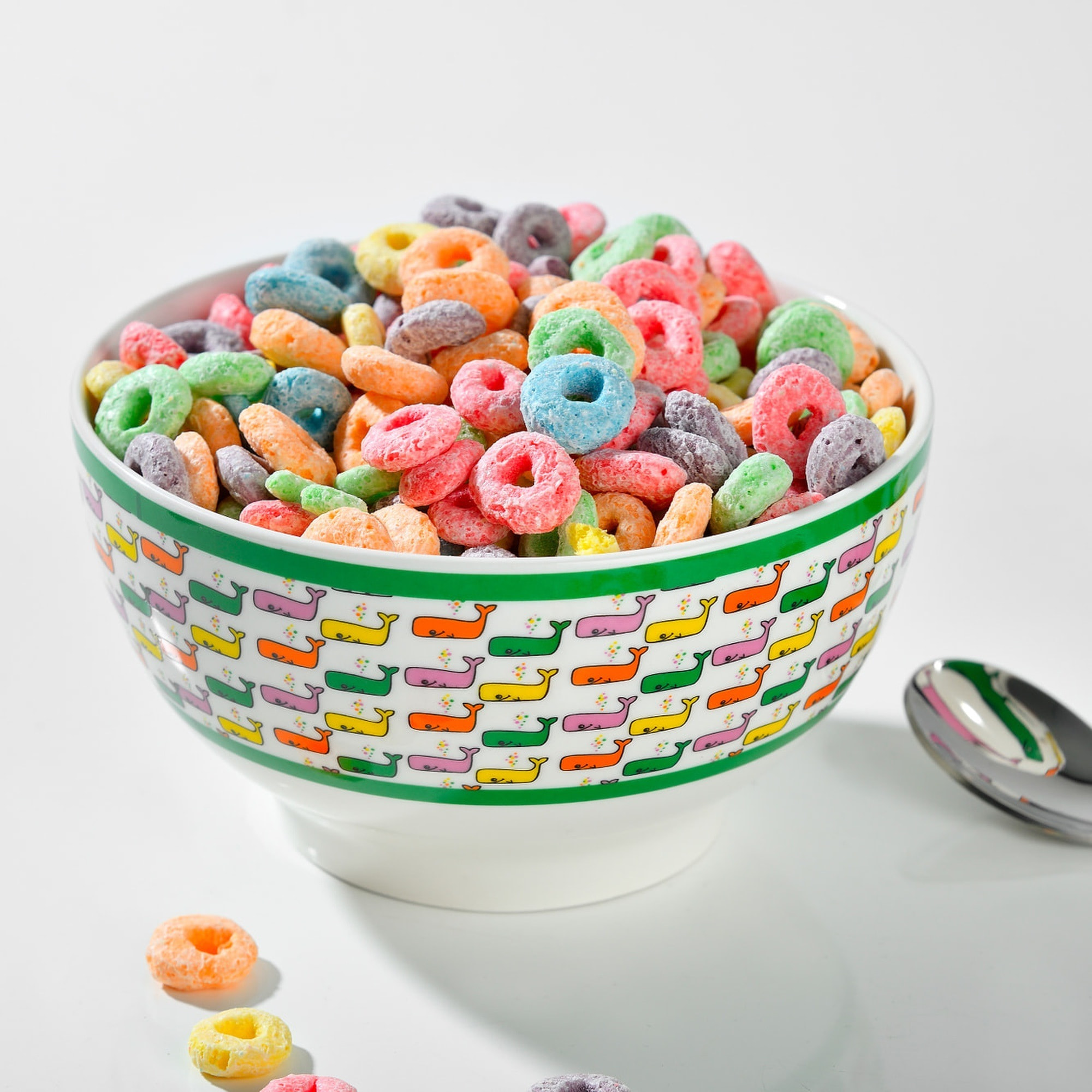 Set de 2 boles de desayuno infantil, con impresiones coloridas, 14 cm, 600 ml. Benetton