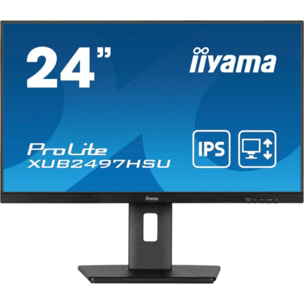 Ecran PC IIYAMA PROLITE XUB2497HSN-B2 24'' Plat IPS