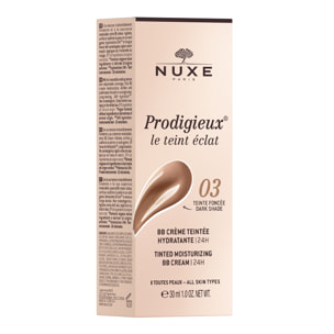 Prodigieux - BB Crème Teintée Hydratante | 24H, Prodigieux® le teint éclat 30ml -  Teinte Foncée