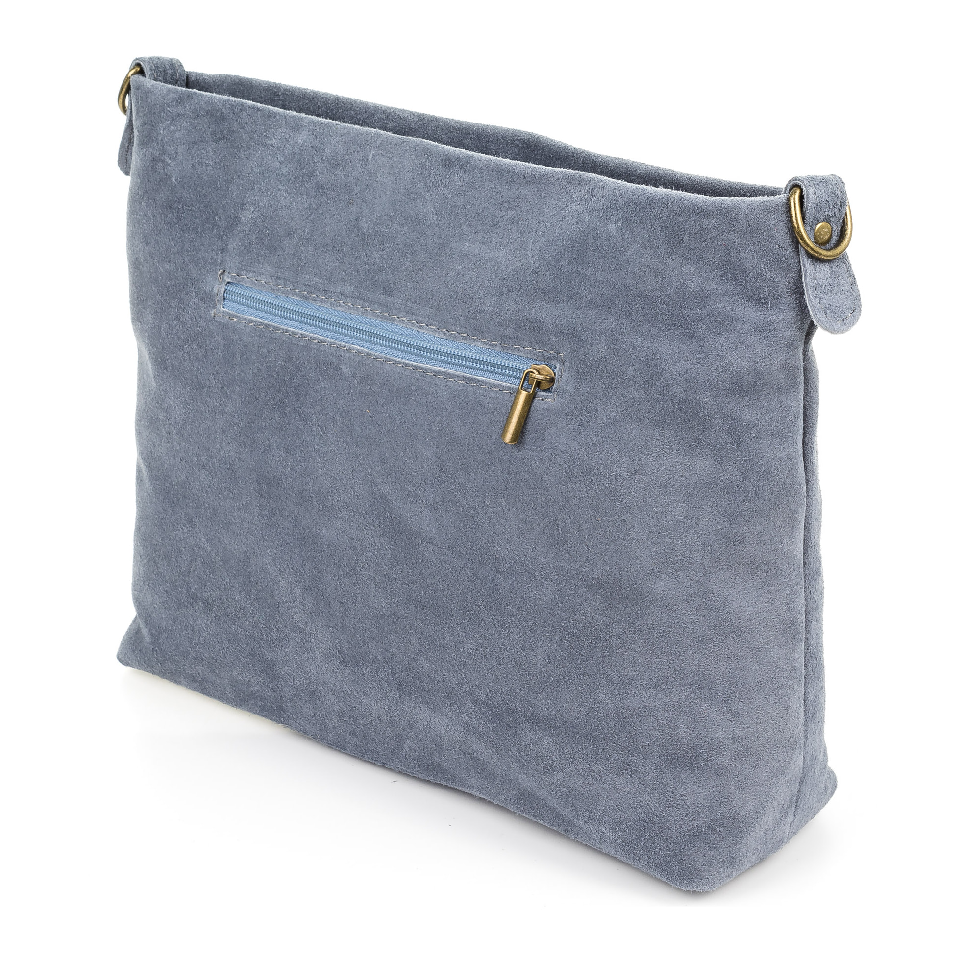 Mareta Borsa a tracolla Donna.
Pelle autentica Camoscio