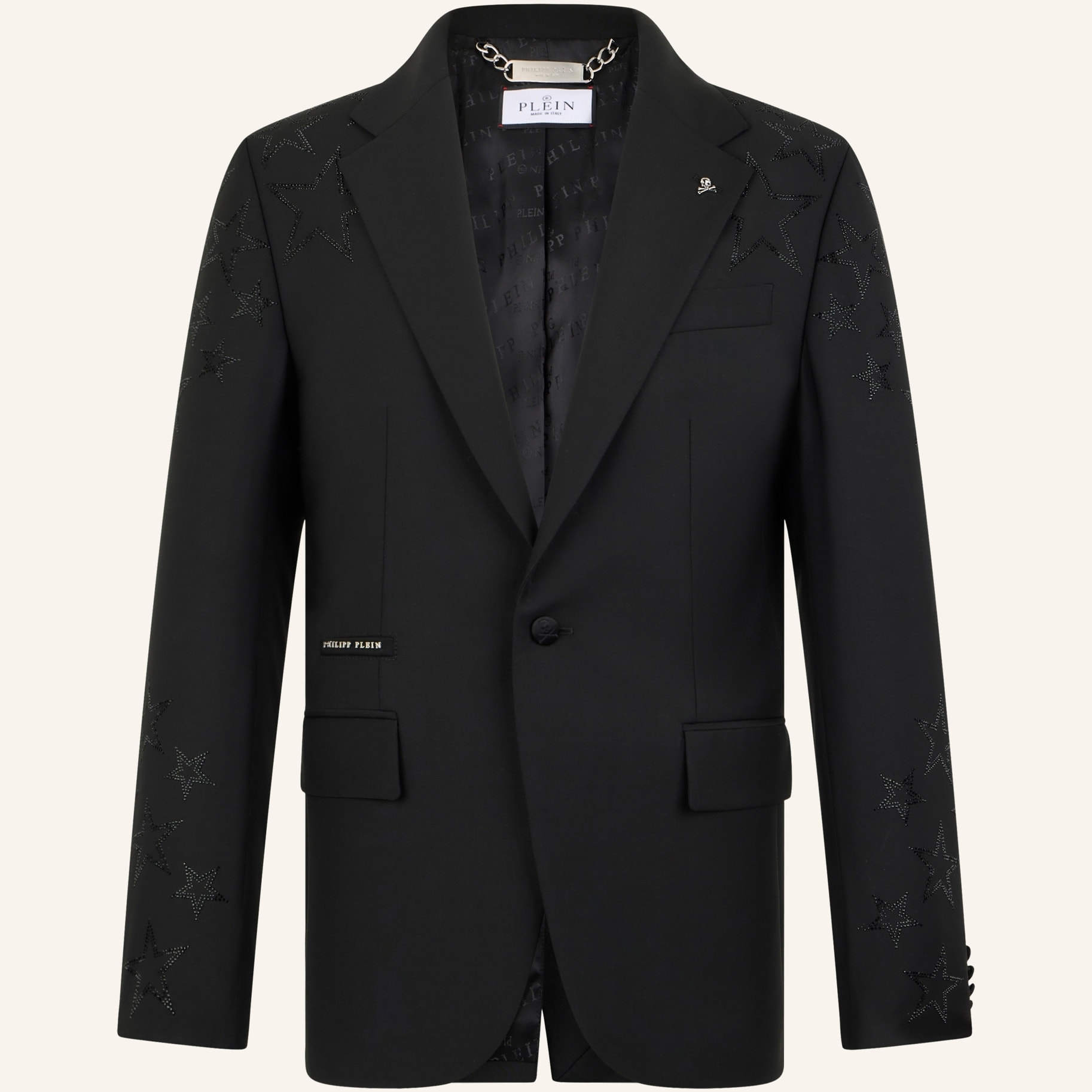 PHILIPP PLEIN Blazer Gigolo Fit Stars Stones