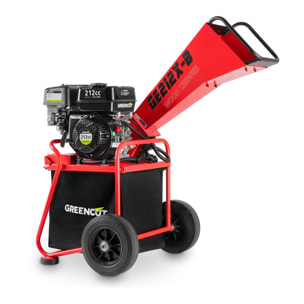 Biotrituradora con motor gasolina - Greencut GE212X-B