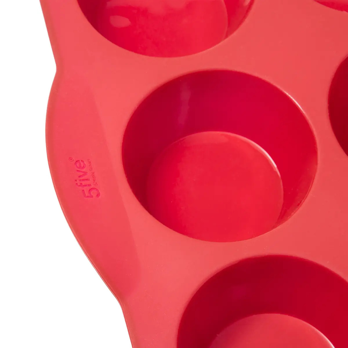 Moule 12 muffins silicone- Rouge Silicone Pro