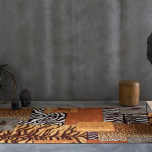 Alfombra decorativa KAMPALA multicolor. Varias medidas disponibles