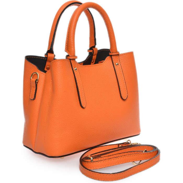 Borsa a mano Anna Luchini Arancio