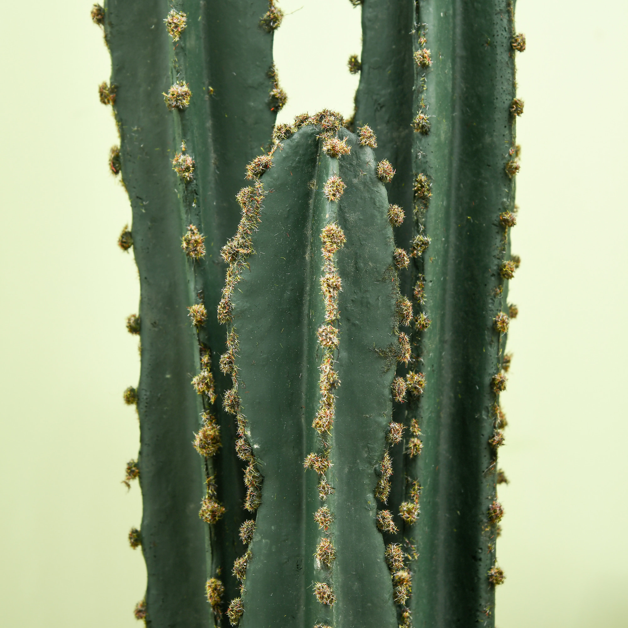 Cactus artificiel grand réalisme plante artificielle grande taille dim. Ø 18 x 120H cm vert