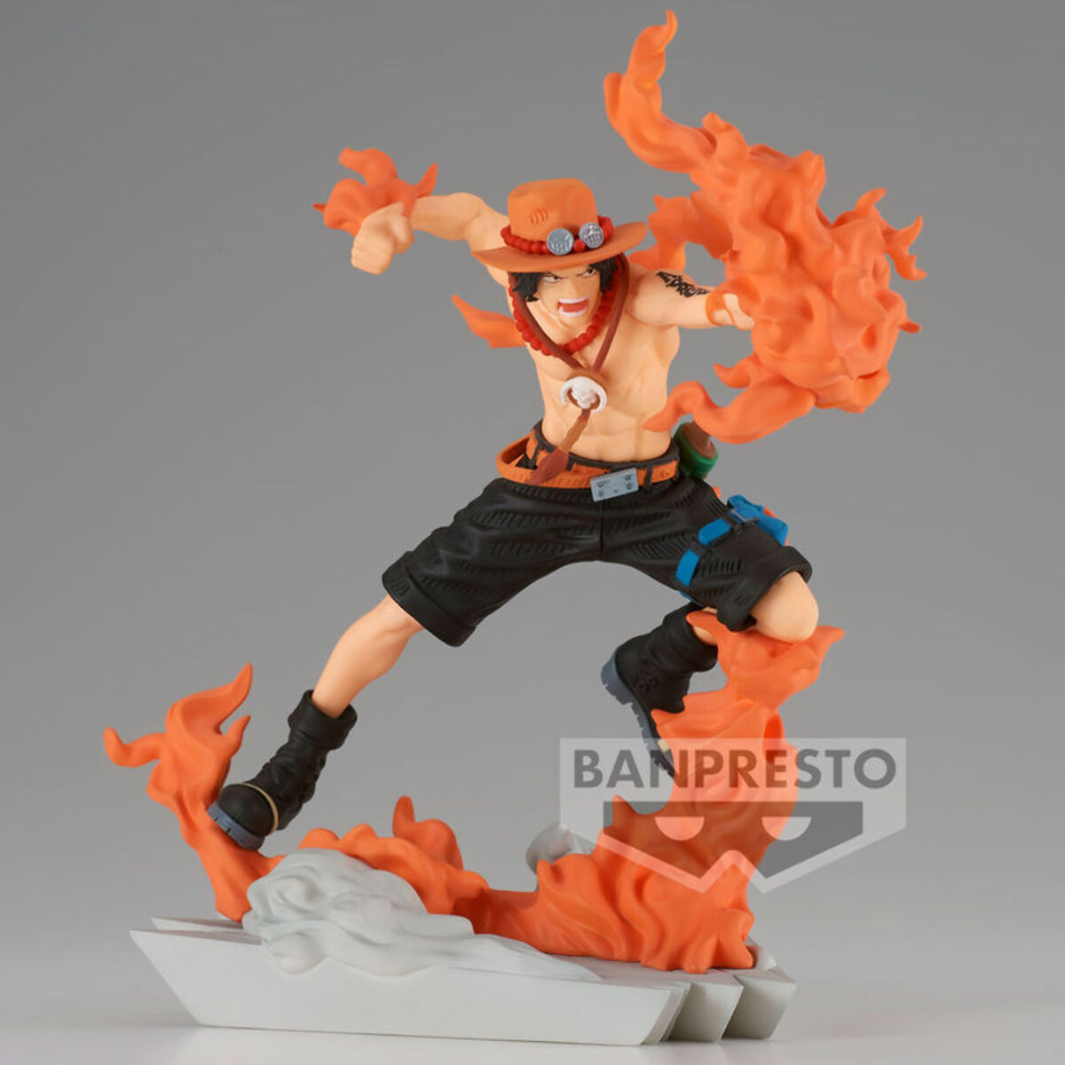 One Piece Senkozekkei Portgas D Ace Figura 9cm Banpresto