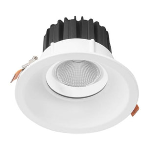 Forlight Downlight Ip44 Dorit Ø140Mm Led 14W 3000K Blanco 1149Lm