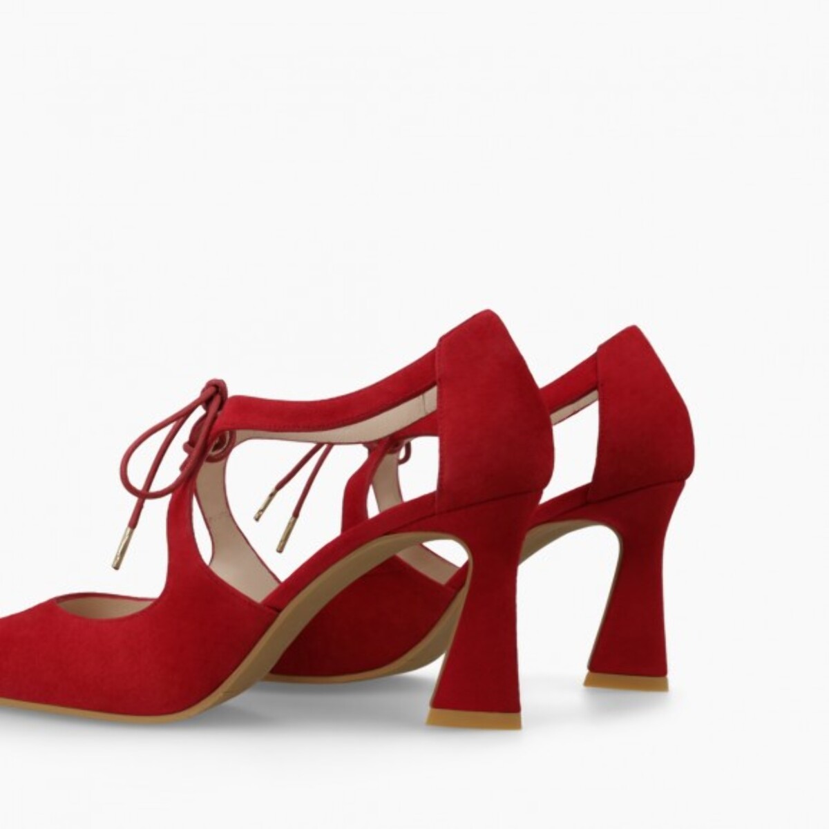 ZAPATOS DE SALÓN ROJO RIDERI