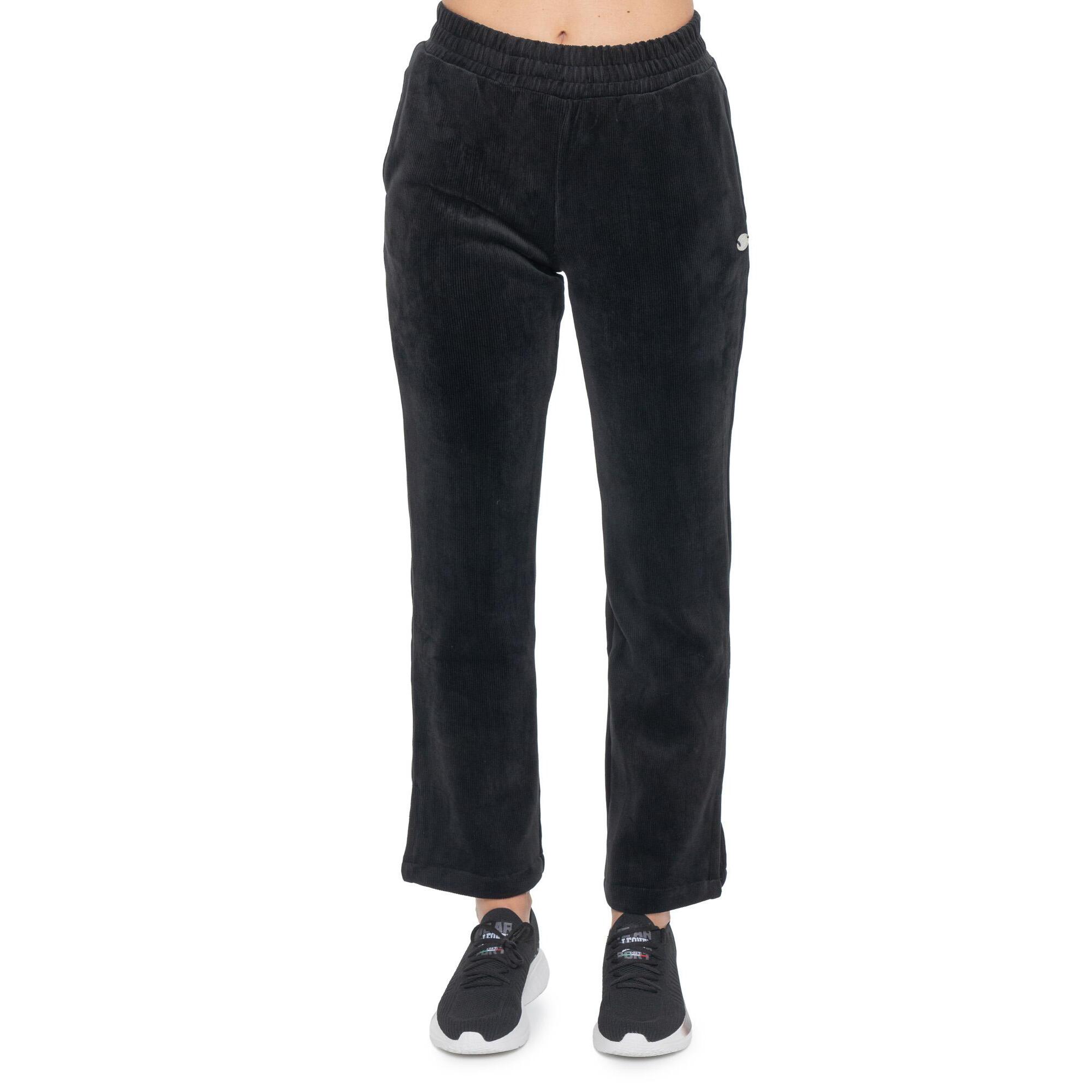 Pantalone invernale donna a palazzo in velluto millerighe Leone 1947 Glam Winter