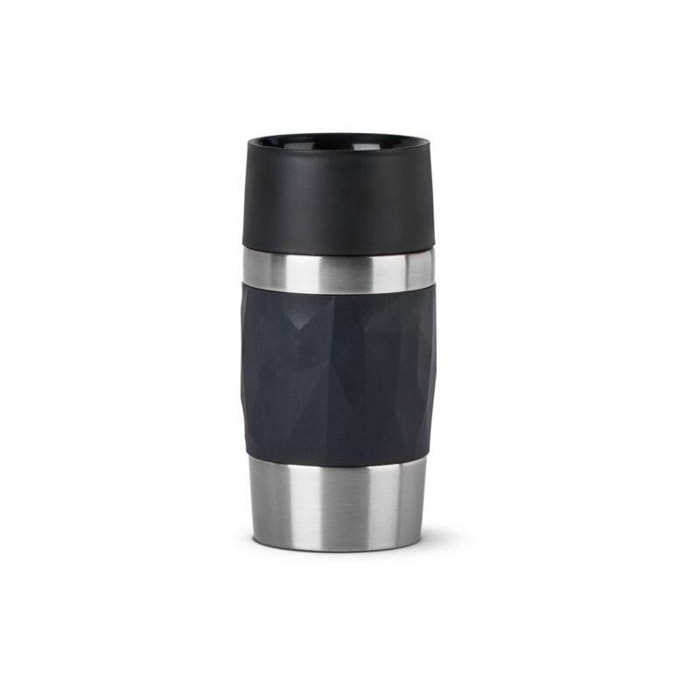 Mug isotherme EMSA de voyage COMPACT 0.3L Noir