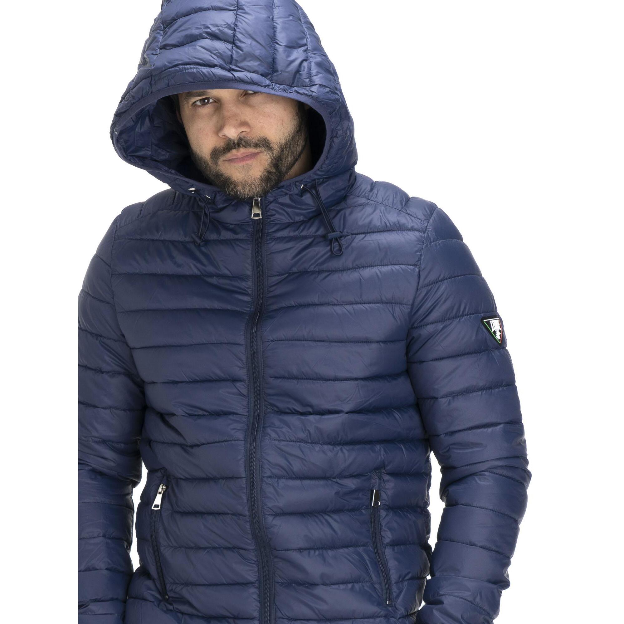 Chaqueta de hombre con capucha y cremallera Basic