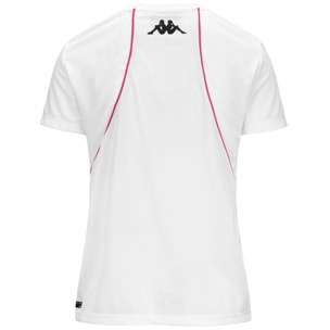 Kappa - Maglie gioco Donna Bianco - Kombat Padel Fitasi