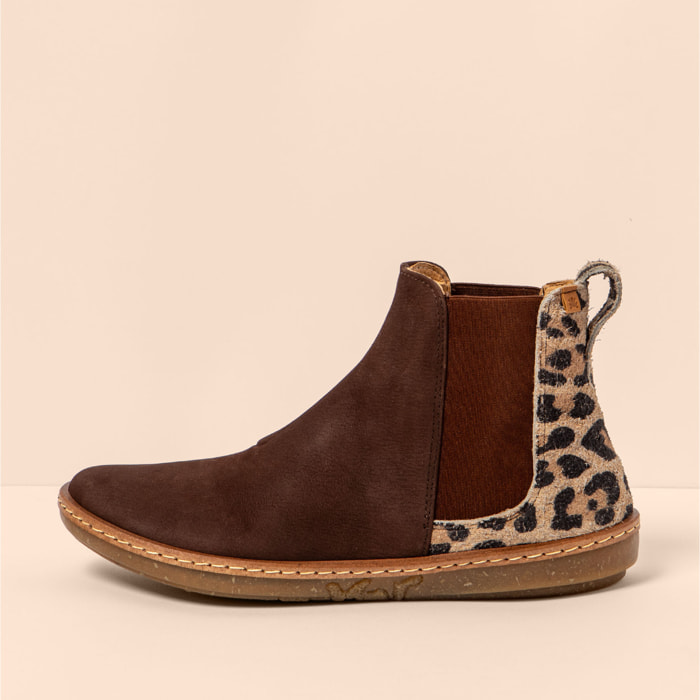 Botines N5310P PLEASANT-WULF LEOPARDO/ CORAL color Wulf leopardo