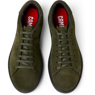 Zapatos de cordones - CAMPER Pelotas Soller - Verde - Cuero Nubuck